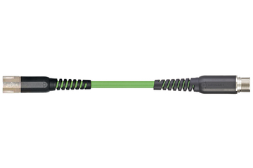 readycable® cable de realimentación similar a Allen Bradley 2090-CFBM7E7-CDAFxx, cable de acoplamiento PUR 7,5 x d