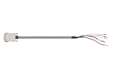 readycable® cable de codificador similar a Festo KES-MC-1-SUB-9xxx, cable base PUR 10 x d