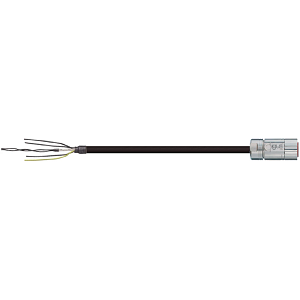 readycable® cable de potencia compatible con Allen Bradley 2090-CPWM7DF-14AFxx, cable base PVC 7,5 x d