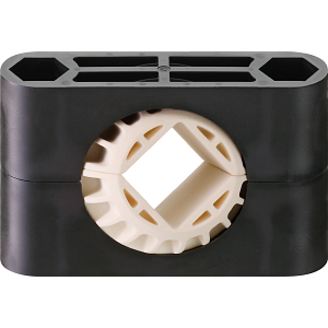 Split pillow block bearing with spherical ball for square profiles, KSQM-GT, igubal®