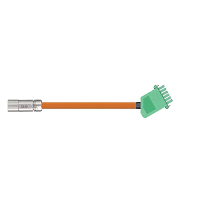 readycable® servocable compatible con Beckhoff iZK4000-2711-xxxx, cable base PVC 15 x d