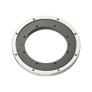 Plato giratorio iglidur®, PRT-04 estándar con anillo de montaje espaciador, carcasa de aluminio, elemento deslizante hecho de iglidur® J