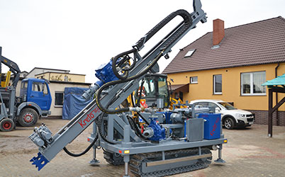 Plataforma perforadora de pozos