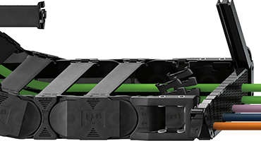 Cadena portacables E4.1L: ligera, económica y para dinámicas altas