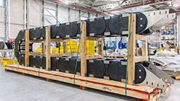 Cantilever Skids para la industria extraterritorial