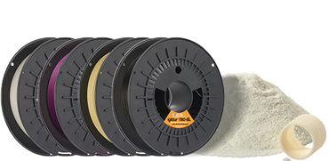 Filamentos Tribo y polvo para sinterizado por láser