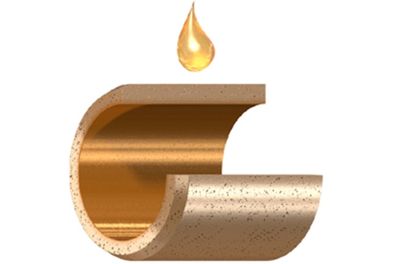 Estructura del casquillo sinterizado