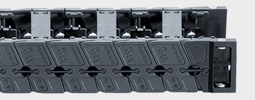 Las cadenas portacables son aptas para su uso en salas blancas