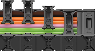 La generación de cadena portacables más nueva: el sistema E4Q/R4Q