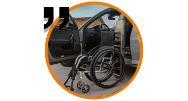 Sistema de carga de silla de ruedas
