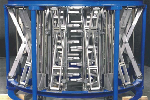 Máquina de soplado en láminas de la empresa Reifenhäuser GmbH