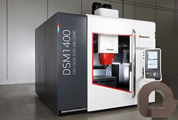 Máquina de soldadura por fricción y agitación