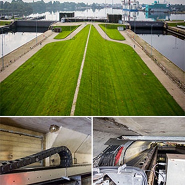 Esclusa marítima, Wilhelmshaven, Alemania