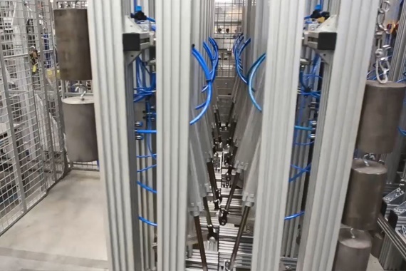 Prueba de desgaste con movimientos oscilantes