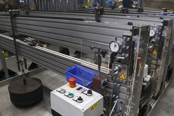 Prueba para rotación de alta resistencia