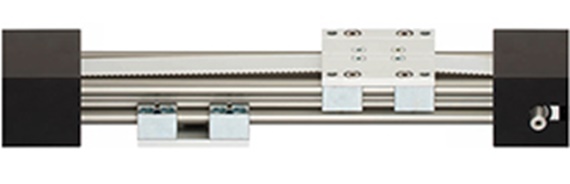 Módulo lineal por correa izquierda-derecha en el tamaño de instalación 1660-OD