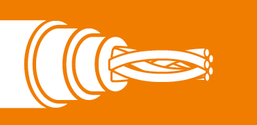 Cables con conductores trenzados en grupos