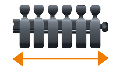 Cadena portacables OCR para oficinas