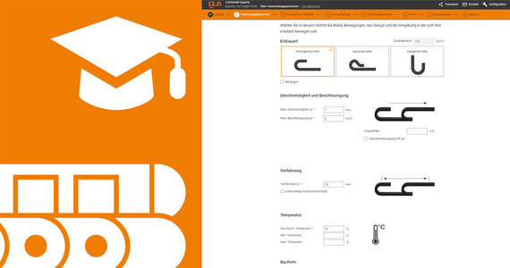 Configurador de cadenas portacables