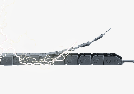 Componentes ESD: cadenas portacables