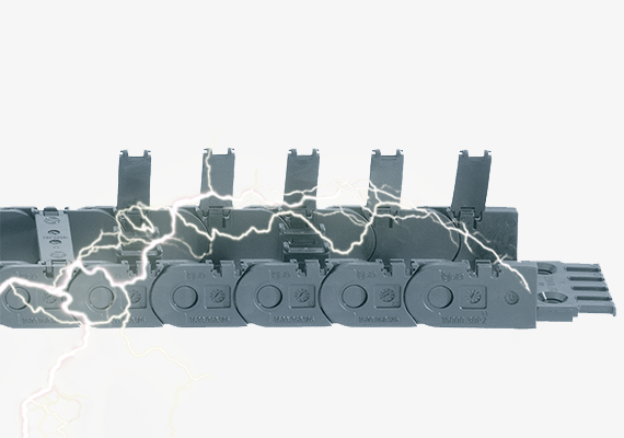 Cadena portacables ESD