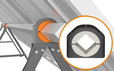 Cojinetes de pedestal igubal ESQM en centrales solares