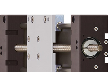 Mesa lineal con husillo