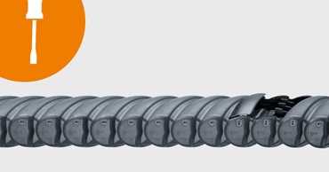 Instrucciones de montaje de los tubos portacables RX