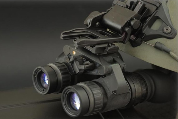 Night vision device with individual bearings made of iglidur® bar stock
