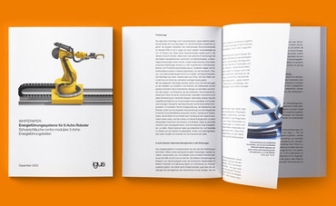 Energy supply systems for 6-axis robot