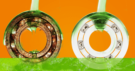 Los rodamientos plásticos de bolas son resistentes a los químicos