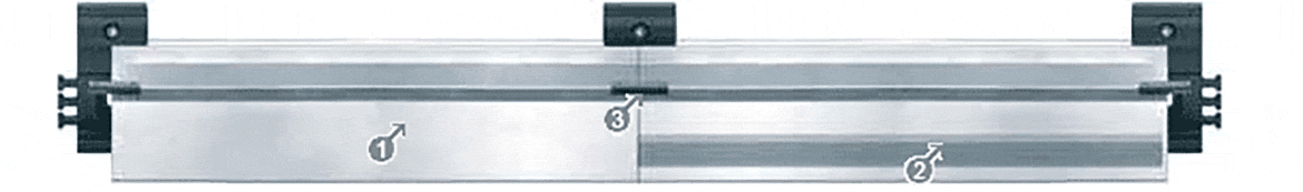 Carril guía guidefast